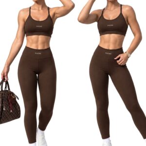 Conjunto Calza Top Tira Lycra