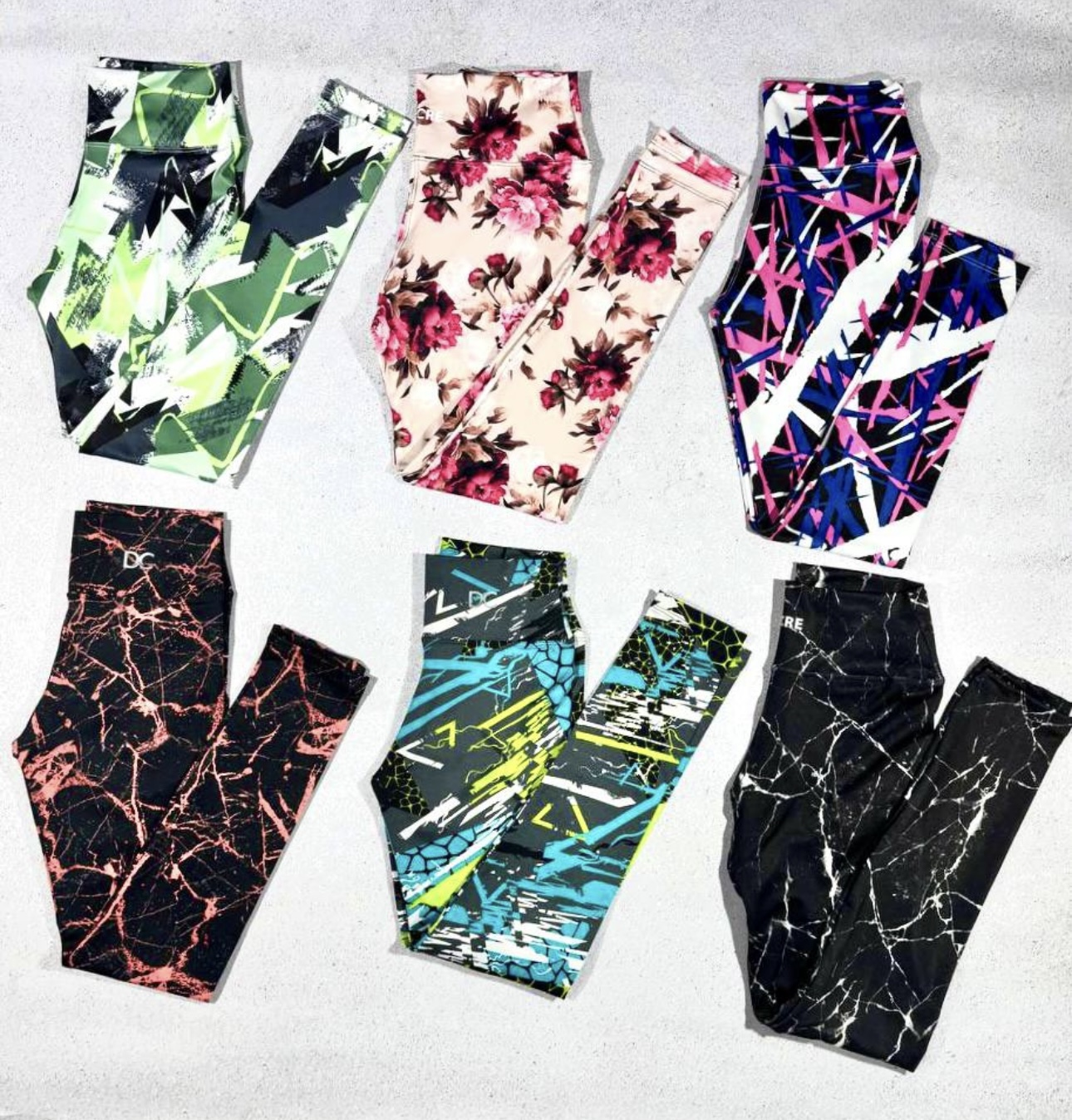 Calza Larga Estampada Lycra