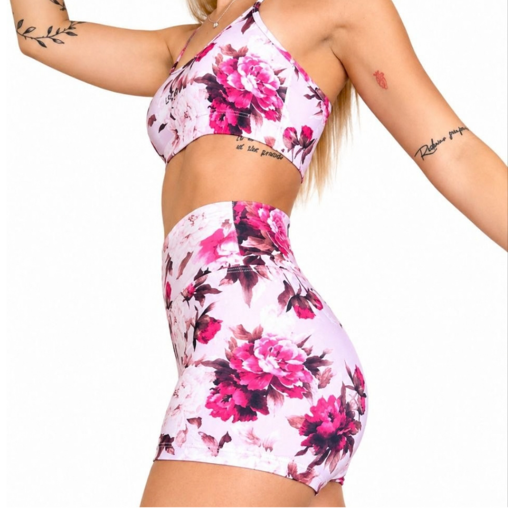 Conjunto Short Top Tira Estampado - Imagen 2